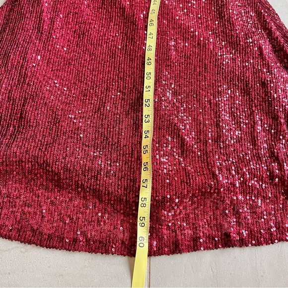 Long Sequin Party | Prom Sleeveless Mermaid Evening Elegant Formal Dress Size M - Picture 11 of 13